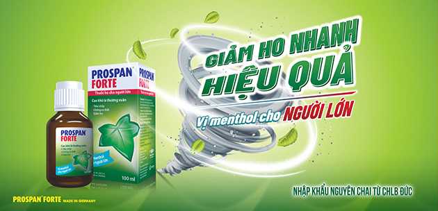 Prospan Forte là loại thuốc ho chuyên biệt cho người lớn