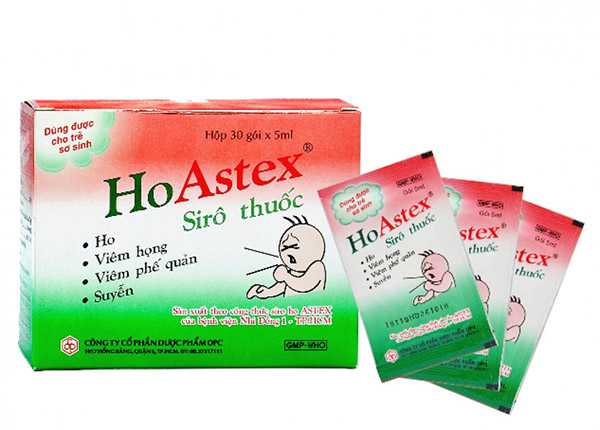Thuốc chữa bệnh ho ở trẻ em Astex