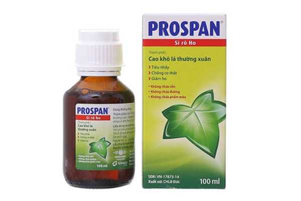 Thuốc trị ho sổ mũi cho bé Prospan