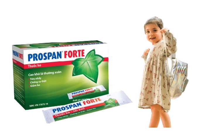 Prospan 5ml rất tiện lợi cho trẻ mang theo khi đi học, đi chơi. 