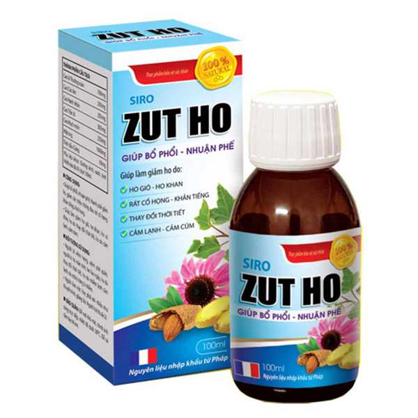 Siro Zut ho có thành phần từ thảo dược hạn chế gây ra tác dụng phụ cho người sử dụng.