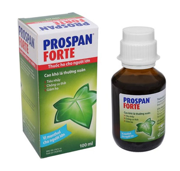 Thuốc ho cho người lớn Prospan Forte 