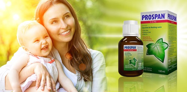 Siro ho thảo dược Prospan - giúp giảm ho tiêu đờm, an toàn cho trẻ sơ sinh và trẻ nhỏ